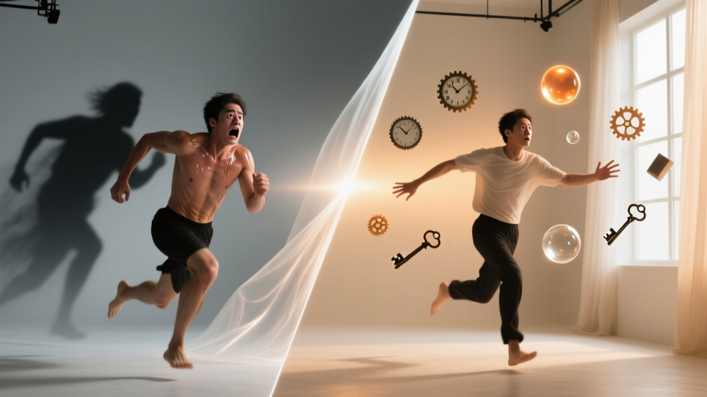Being Chased vs Running: Dream Symbol Comparison