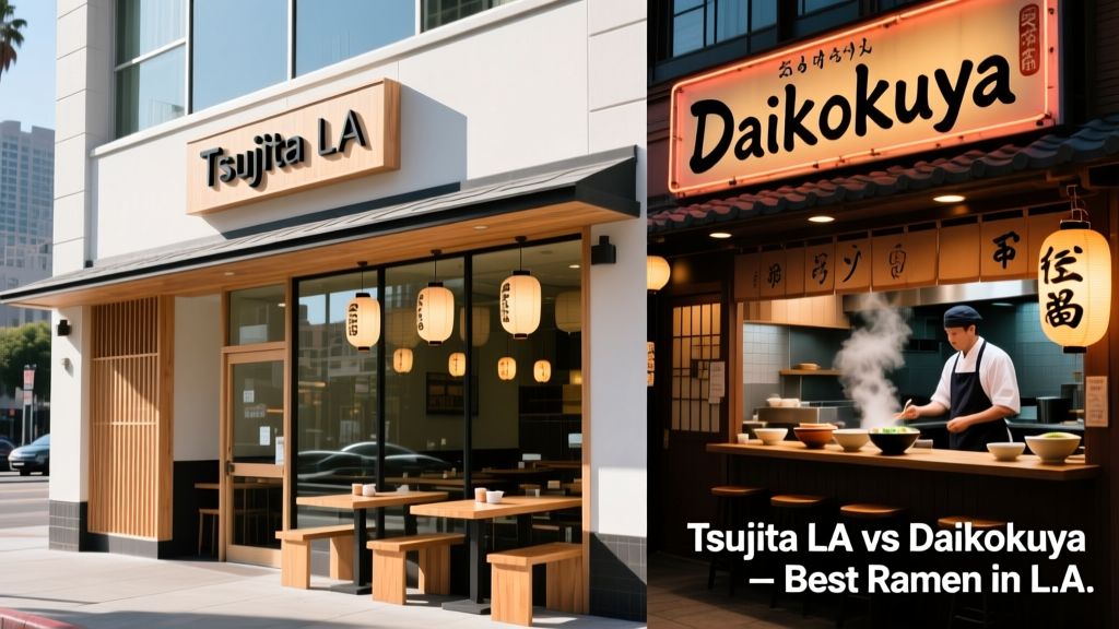 Best Ramen in Los Angeles: Tsujita LA vs. Daikokuya — A Side-by-Side Review of Two Iconic Institutions