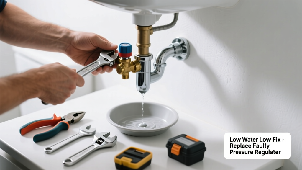 Low Water Pressure Fix: Replace Faulty Pressure Regulator