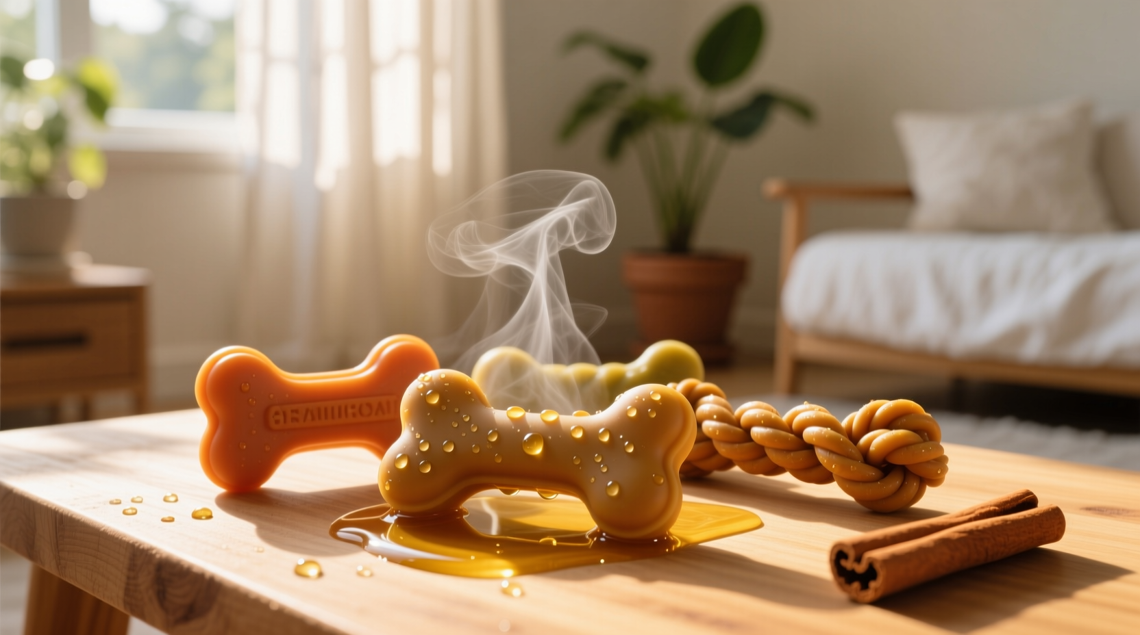 eco friendly cleaning sanitize rubber toys naturally
