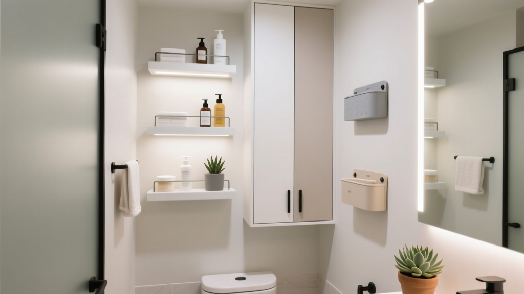 Small Bathroom Wall Storage Ideas (Budget-Friendly!)