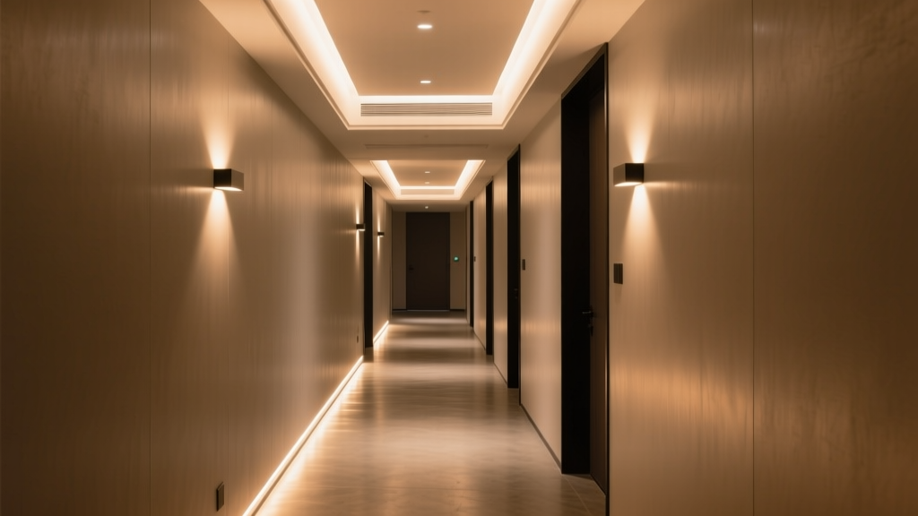 Hallway Lighting to Prevent Trips in Low Light