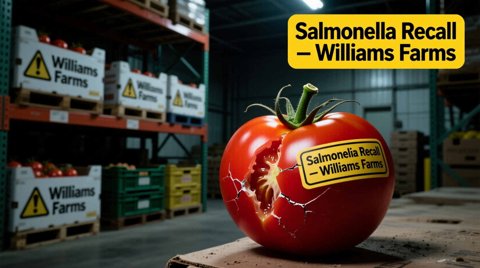 salmonella tomato recall williams farms