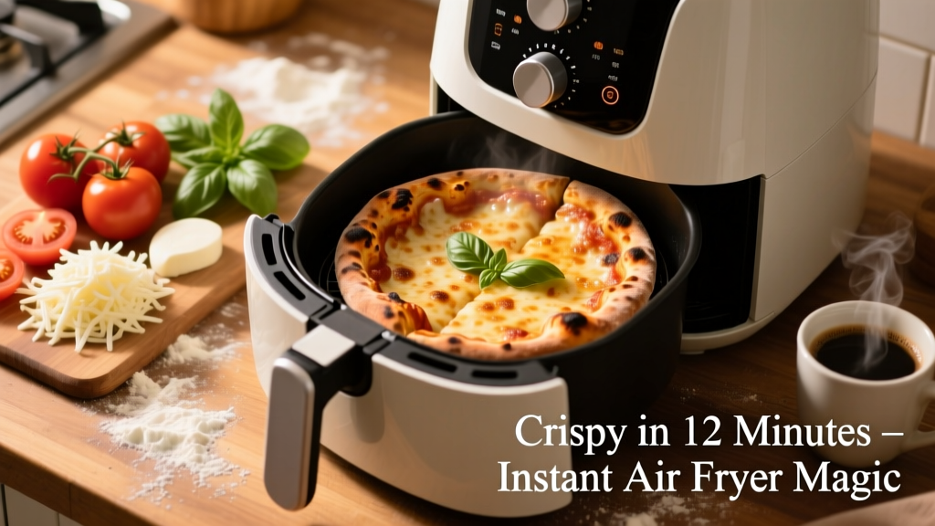 How to Cook Pizza in an Instant Air Fryer (Crispy!)