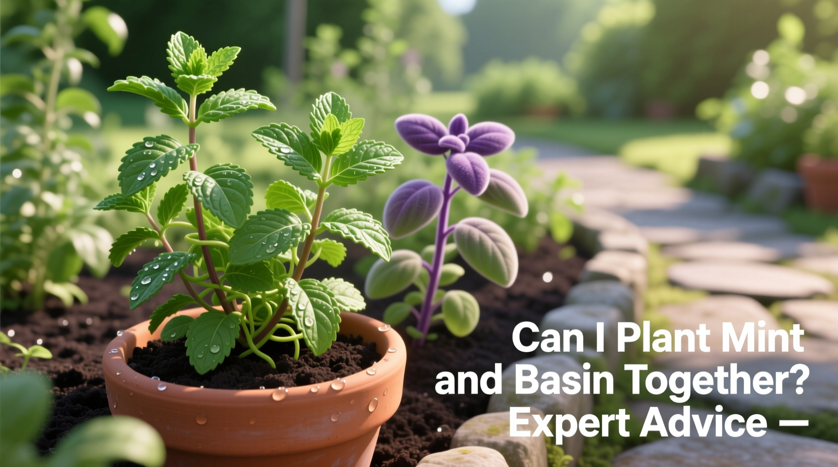 Plant Mint & Basil Together? Here's How | TheHomeSprouts