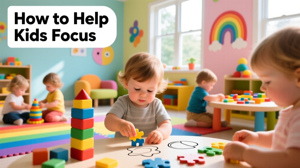 How to Help Kids Focus: Evidence-Based Strategies for Toddlers and Preschoolers