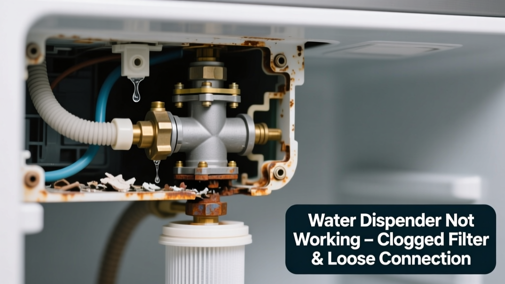 Refrigerator Water Dispenser Not Working at All