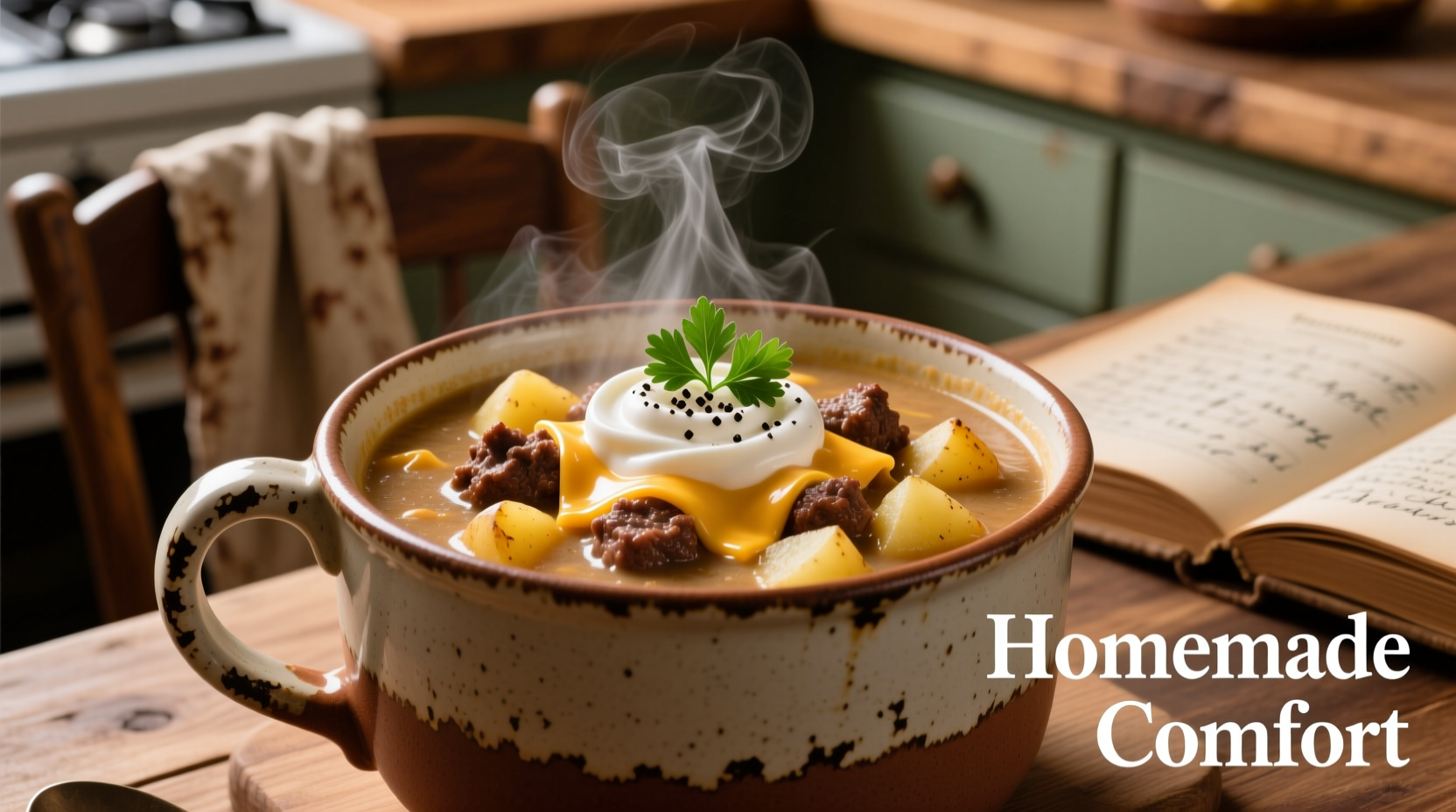 Hamburger Potato Cheese Soup Recipe: Quick & Hearty Comfort Food
