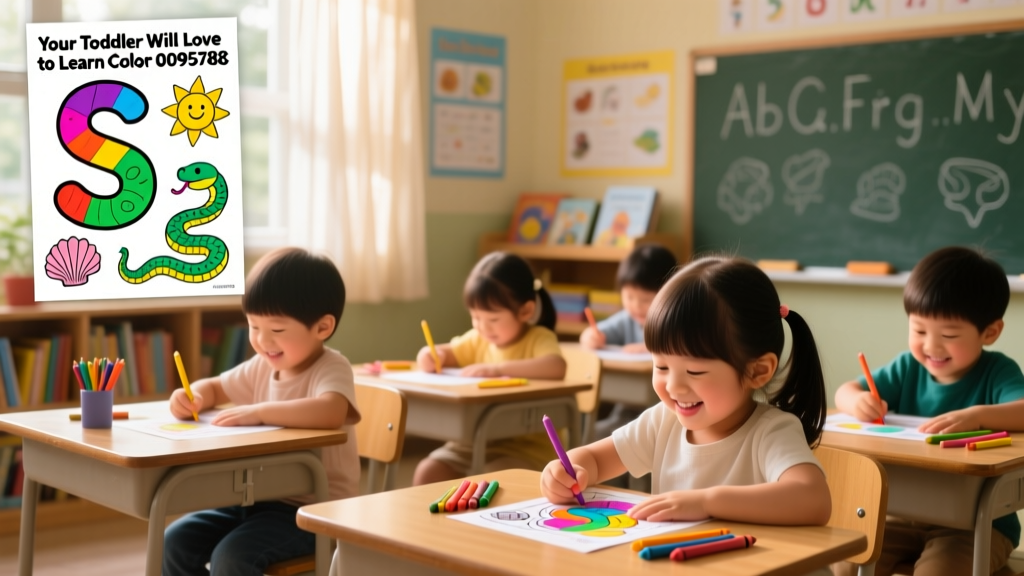 Letter S Coloring Pages Your Toddler Will Love To Learn: Evidence-Based Activities for Early Literacy Development
