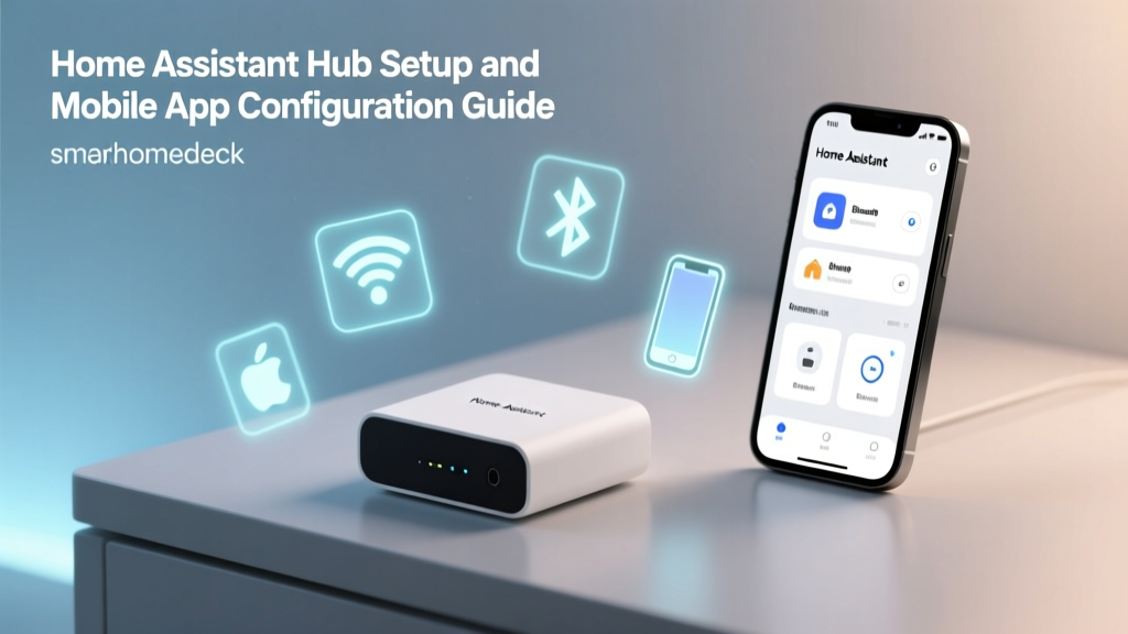 Home Assistant Hub Setup and Mobile App Configuration Guide