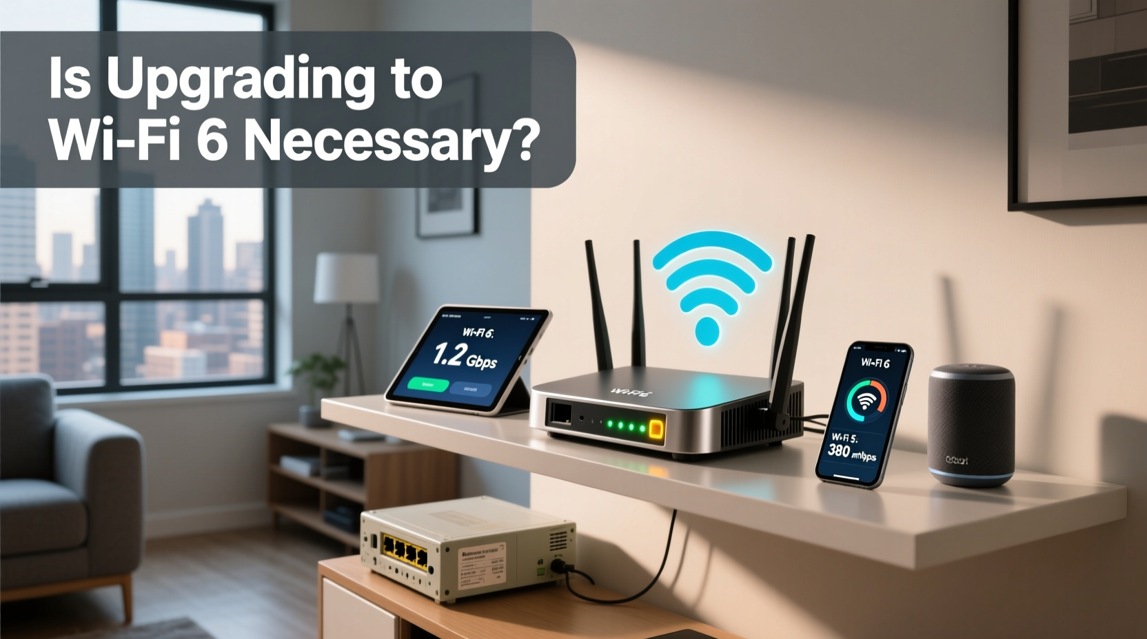 is upgrading to wifi 6 really necessary for a small apartment