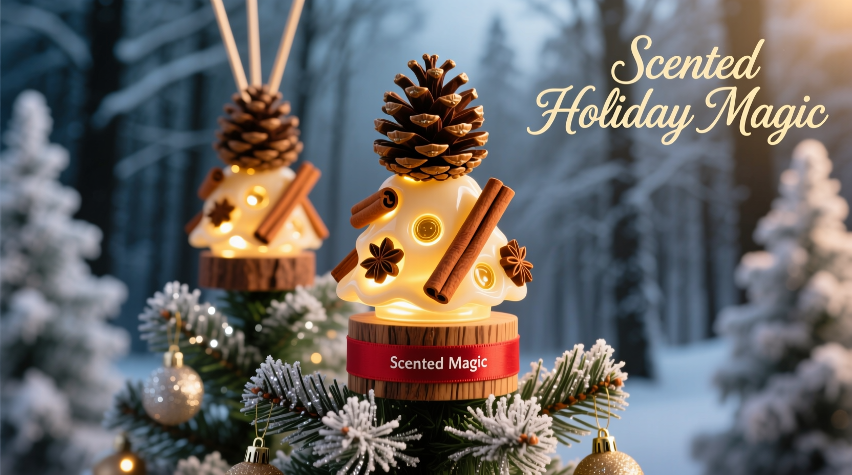 scent diffuser christmas tree toppers do they replace real tree smell