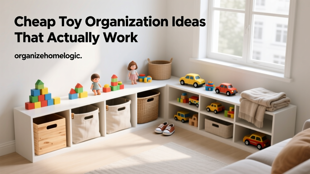Cheap Toy Organization Ideas That Actually Work