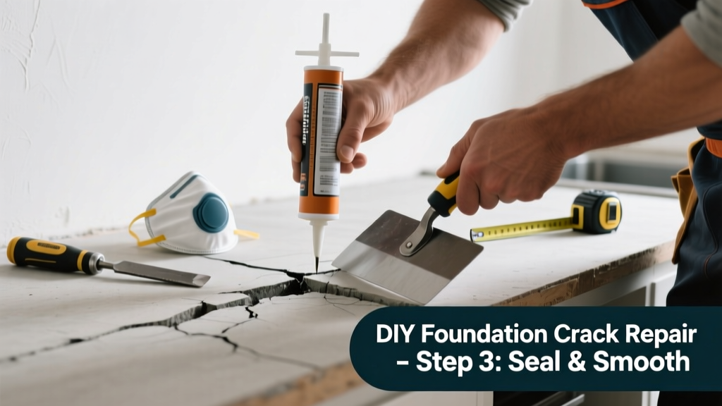 Fixing Foundation Crack Interior in Kitchen: DIY Steps