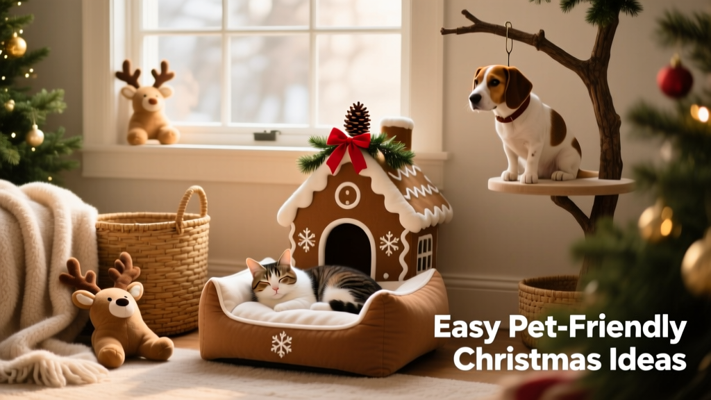 Fun and Easy Christmas Decoration Ideas for Your Pet’s Space