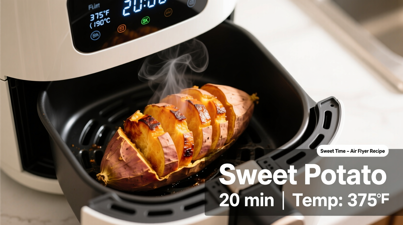 Perfect Air Fryer Sweet Potato: 40-Minute Foolproof Method