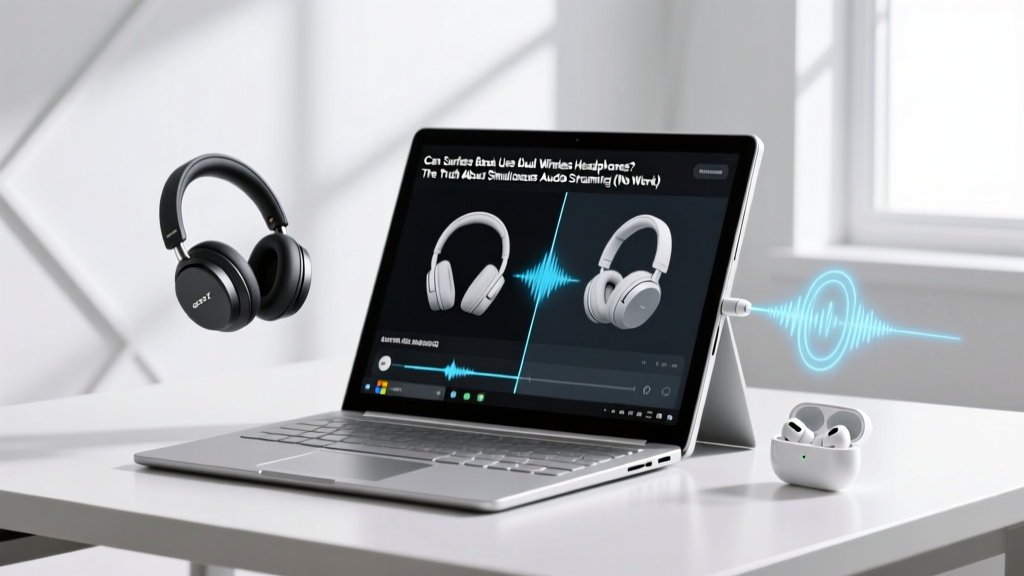 Surface Book Dual Wireless Headphones (2026)