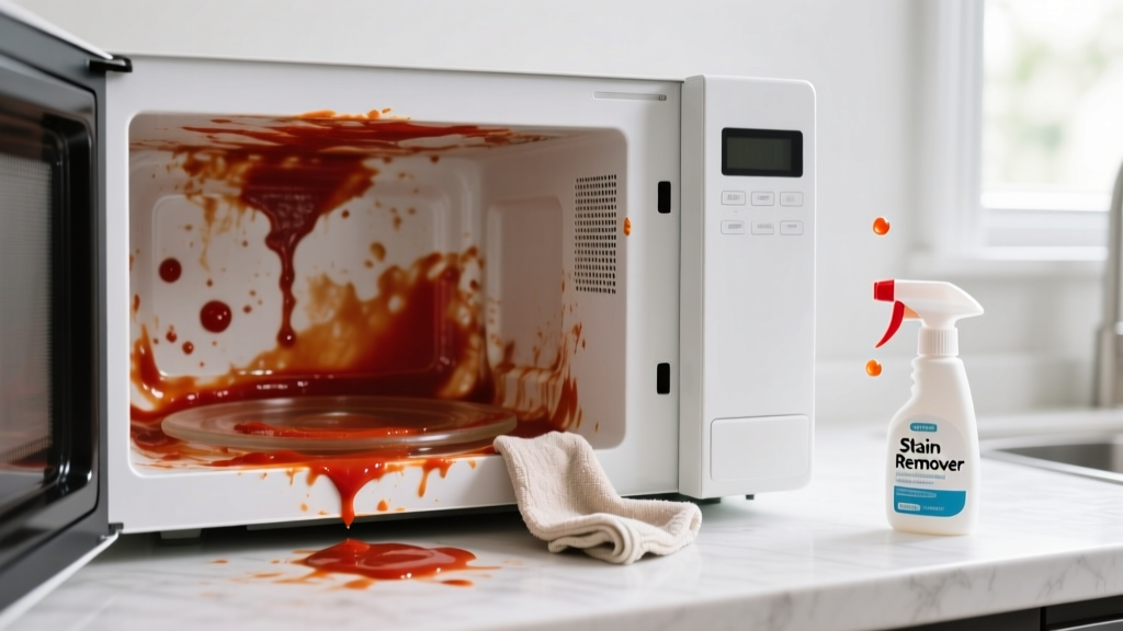 Tested: How to Get Tomato Sauce Out of Microwave Fast