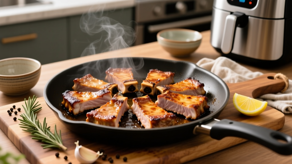Air Fryer Boneless Pork Ribeye Chops: Crispy & Juicy