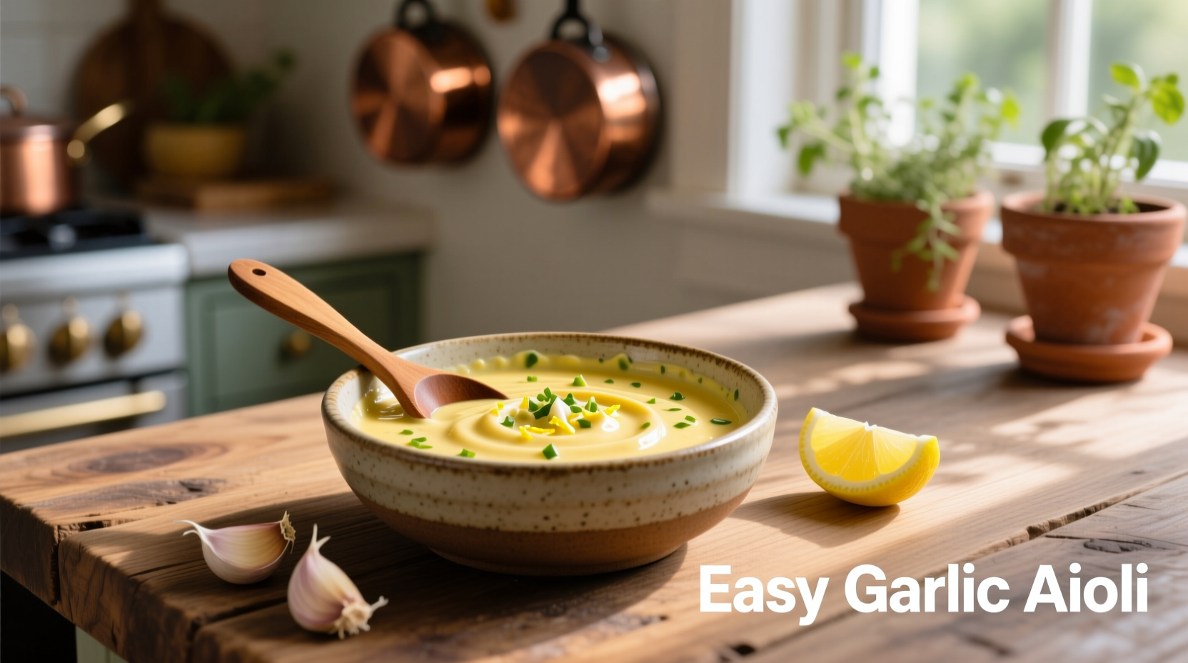 Easy Garlic Aioli Recipe: 5-Minute Homemade Sauce Guide