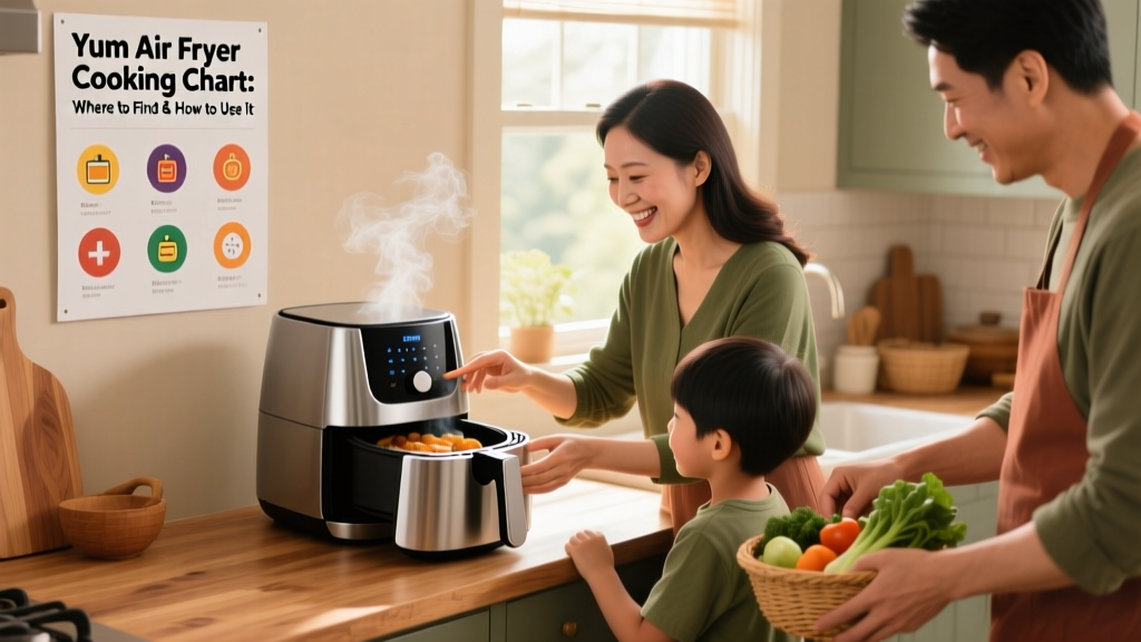 Yum Air Fryer Cooking Chart: Find & Use It Right