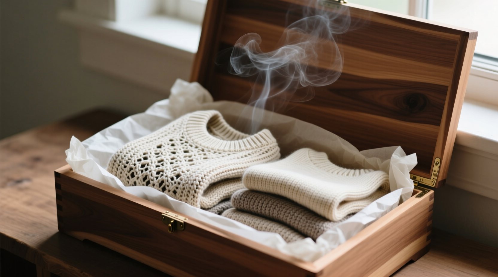 closet organization tips for crochet sweaters
