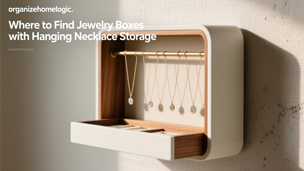 Where to Find Jewelry Boxes with Hanging Necklace Storage
