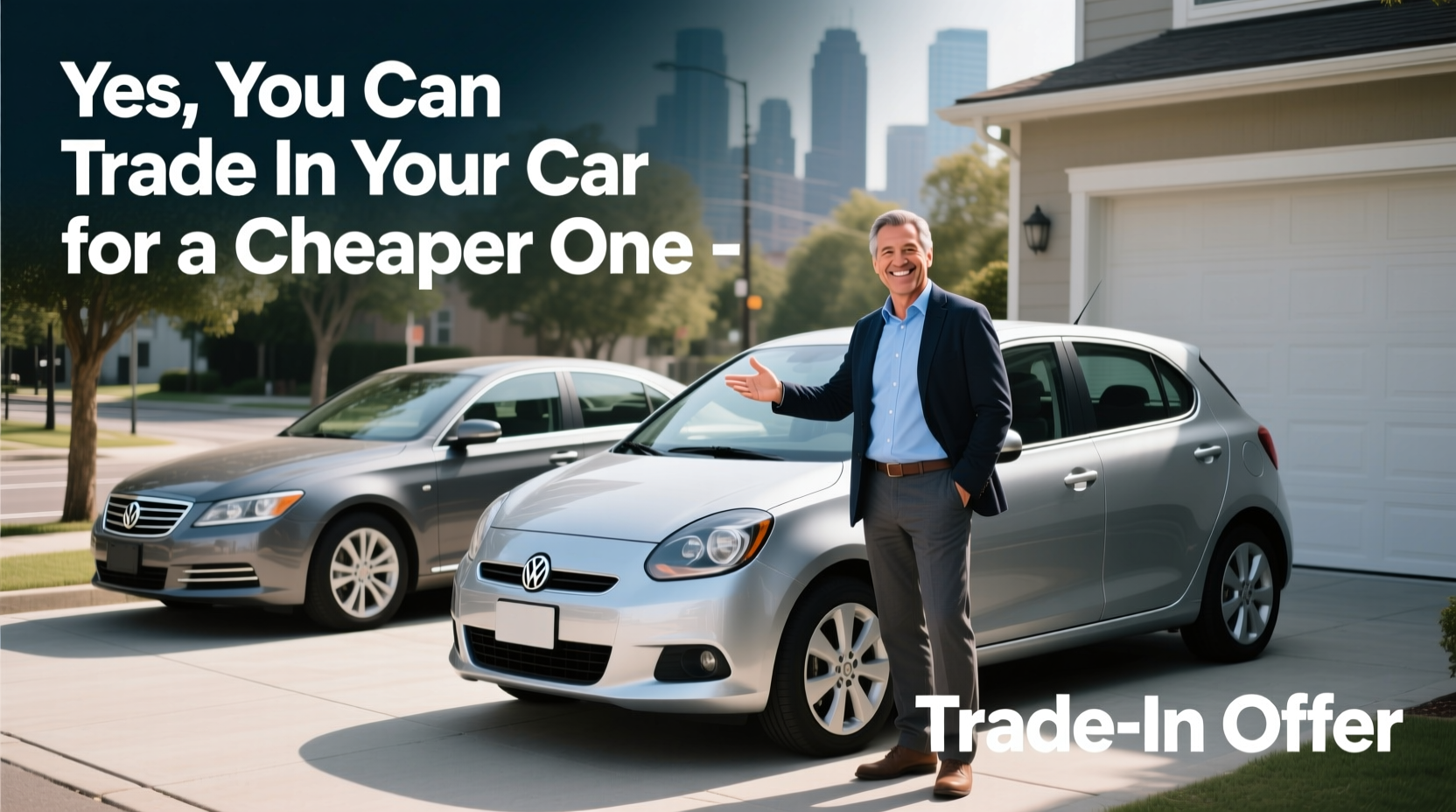 can i trade in my car for a cheaper car