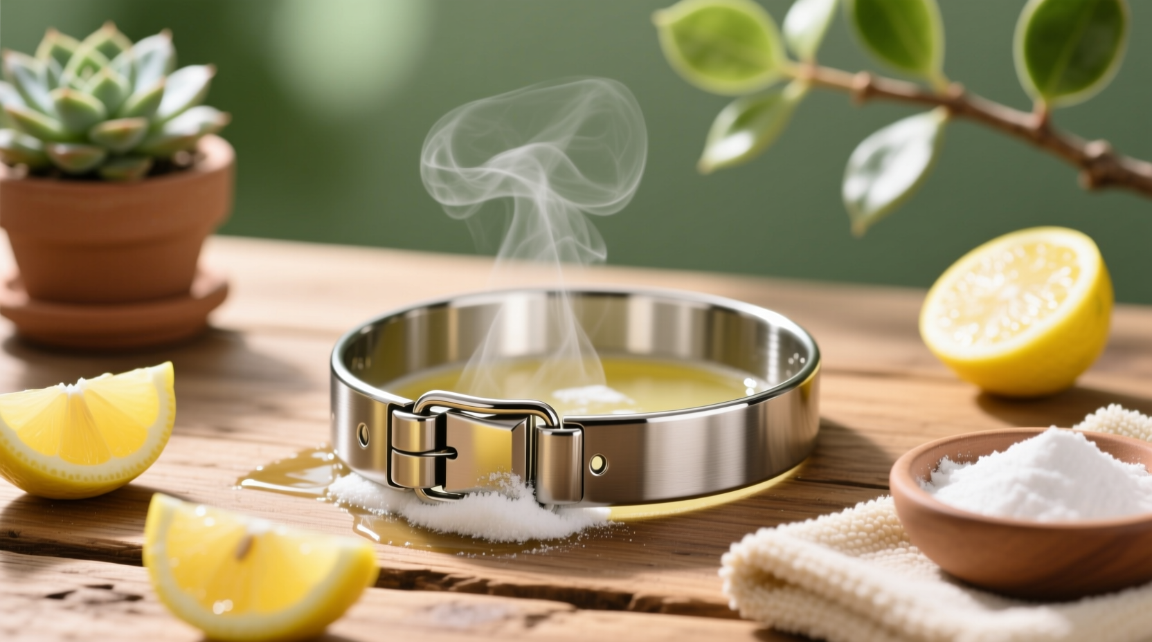 eco friendly cleaning tips for stainless steel pet collars