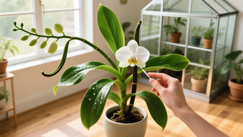 How to Grow Vanilla Bean Plants Indoors: Temperature, Humidity, and Hand-Pollination Guide