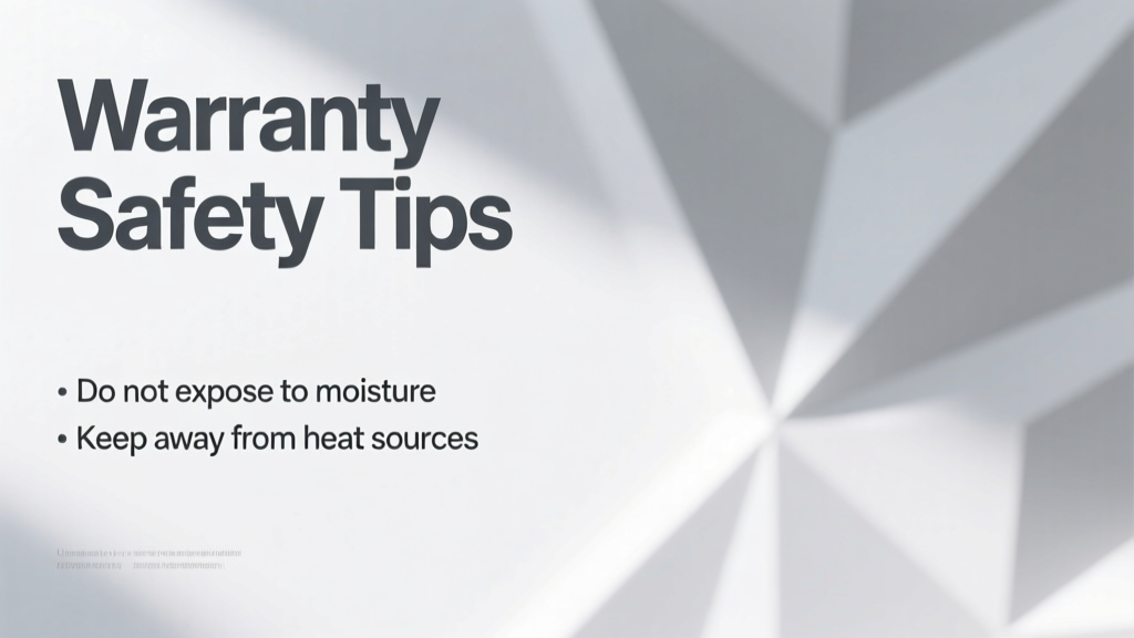 Warranty Safety Tips: Protect Your Investment Without Voiding Coverage