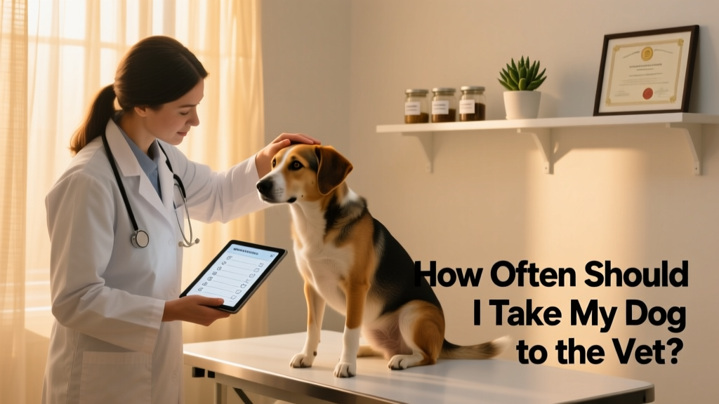 How often should I take my dog to the vet?