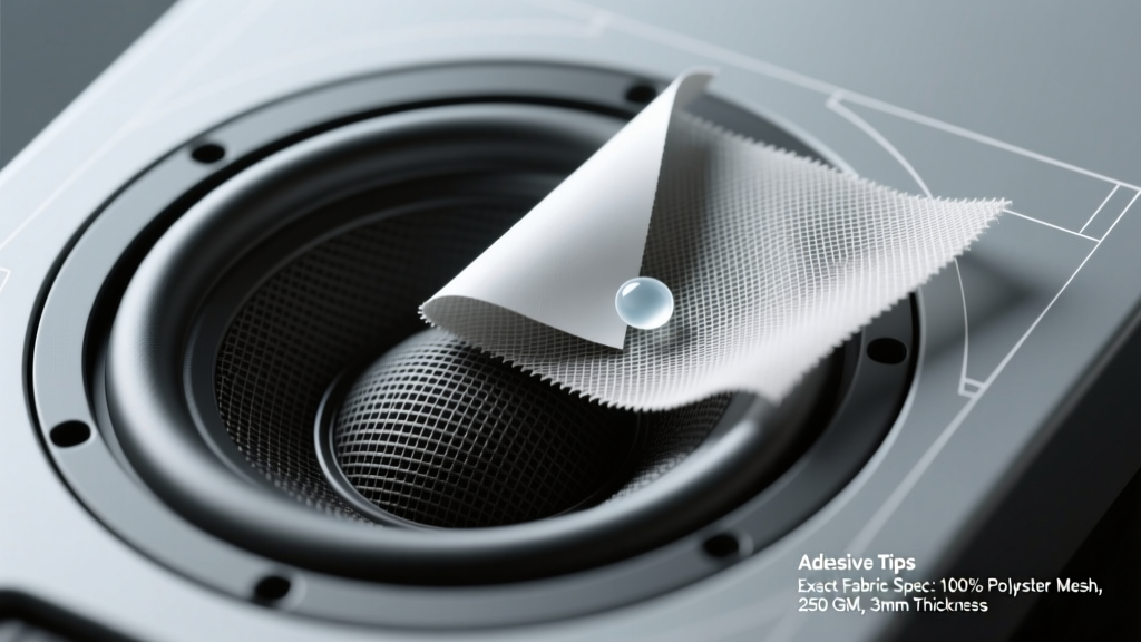 Speaker Grill Cloth Replace Right: The 7-Step No-Mistake Guide (With Exact Fabric Specs, Adhesive Tips & Sound-Intact Installation)