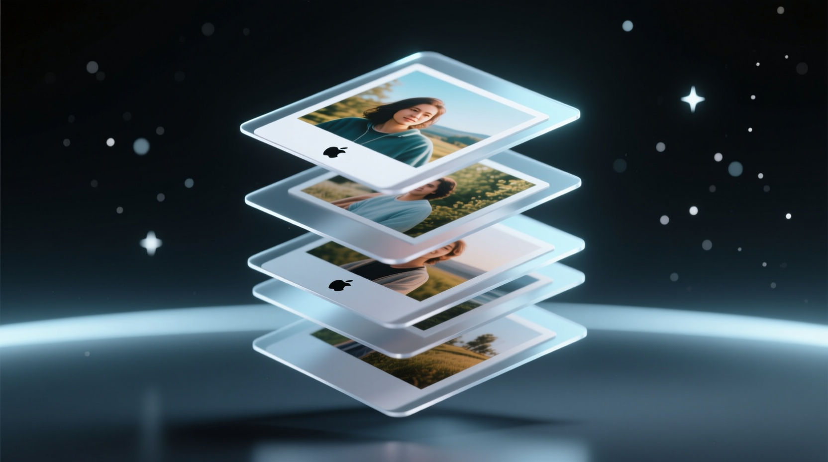 browse your digital photos in 3d stacks with picme