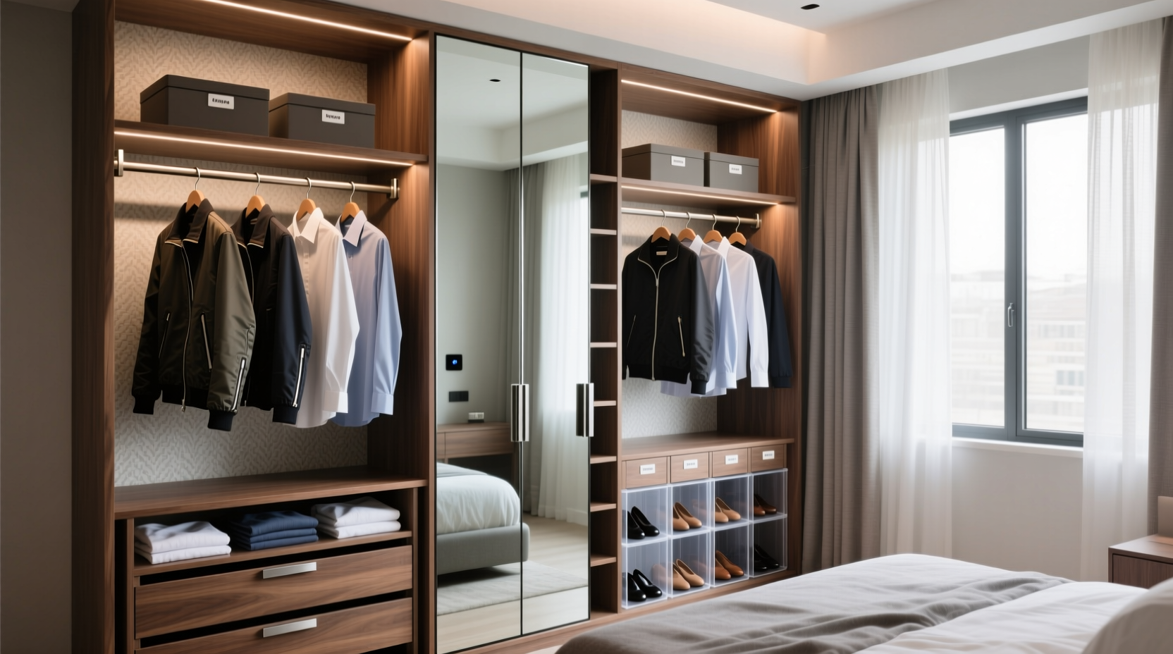 closet organization tips for people who hate folding