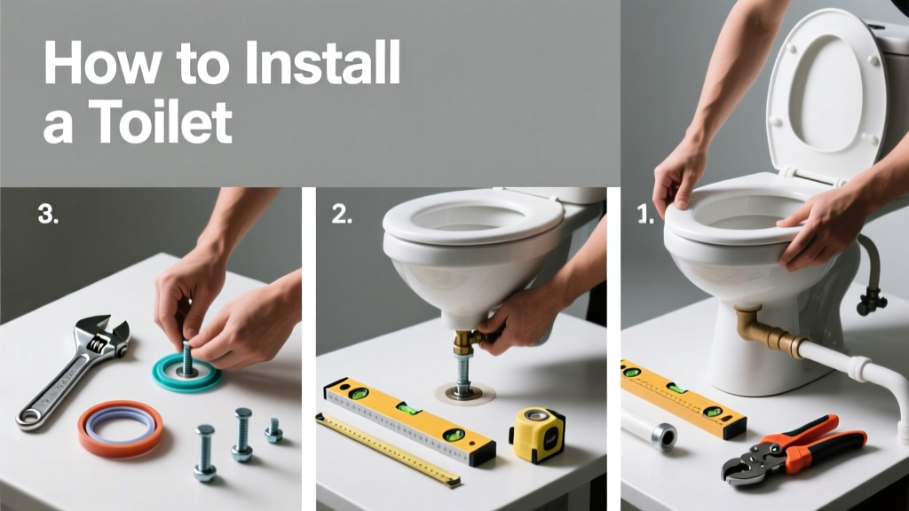 How to Install a Toilet: A Step-by-Step Home Repair Guide