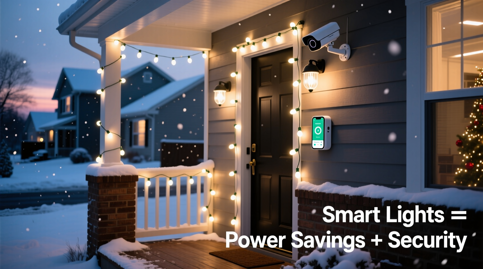 do motion sensor christmas lights save power and boost security at once