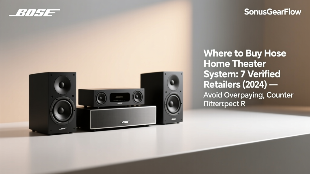 Where to Buy Bose Home Theater System (2026)