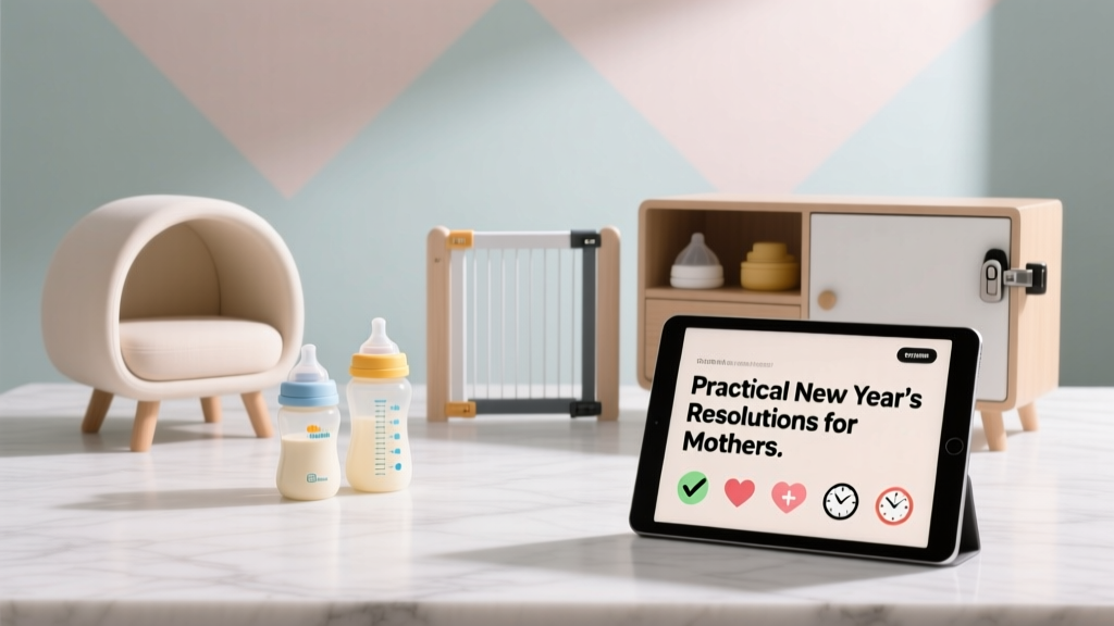 A List of Practical New Year's Resolutions for Mothers: Realistic, Safety-First Goals You Can Start Today