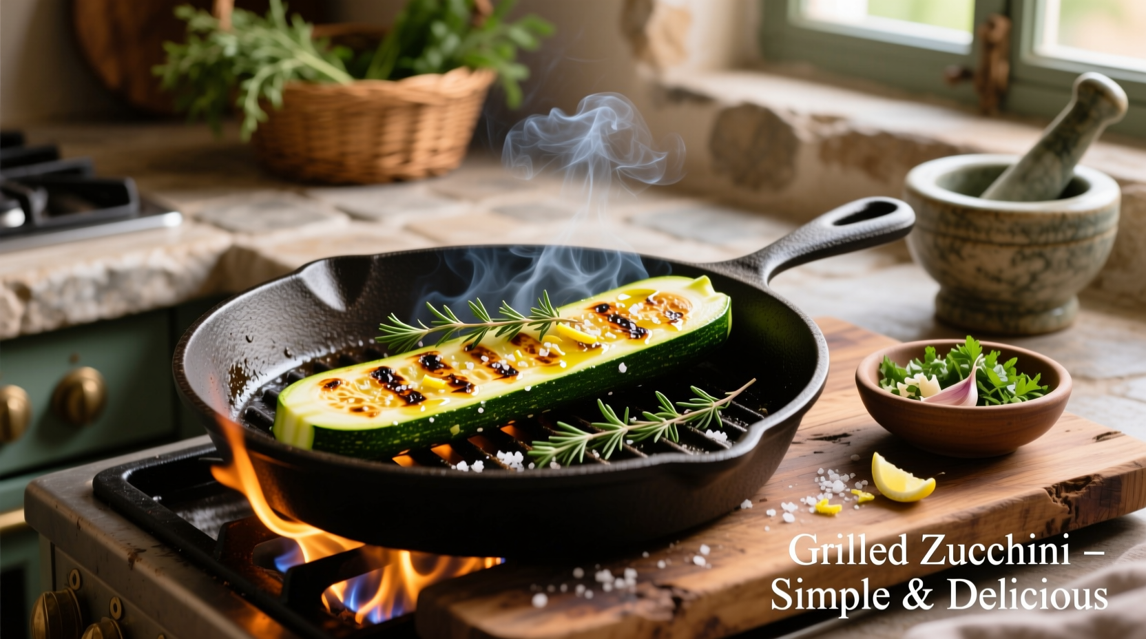 how to cook zucchini on the grill