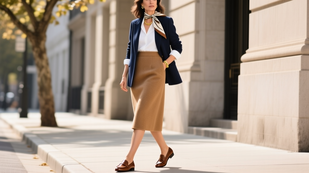 Yes, Women Can Wear Loafers with Skirts—Here’s How