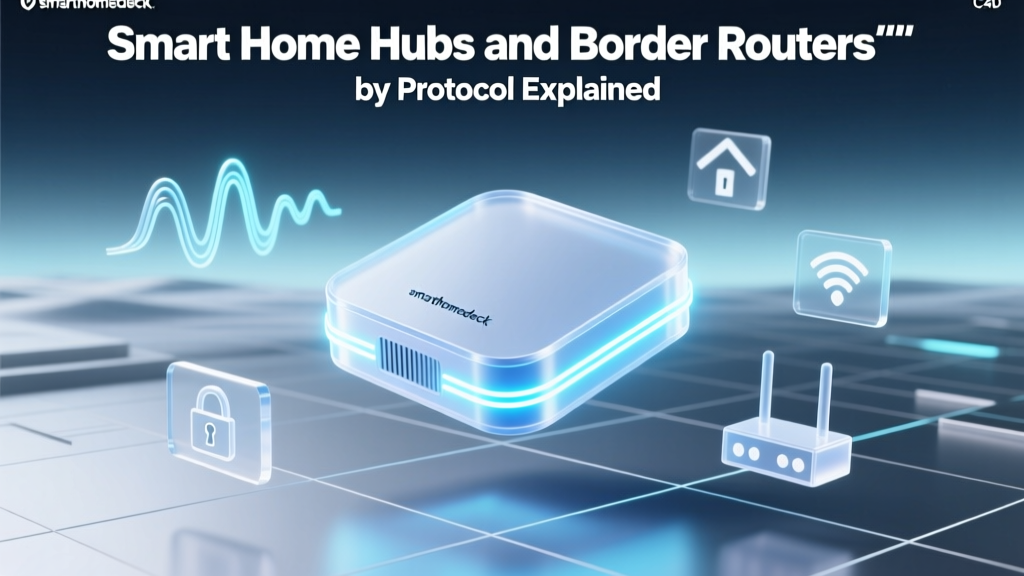 Smart Home Hubs and Border Routers by Protocol Explained