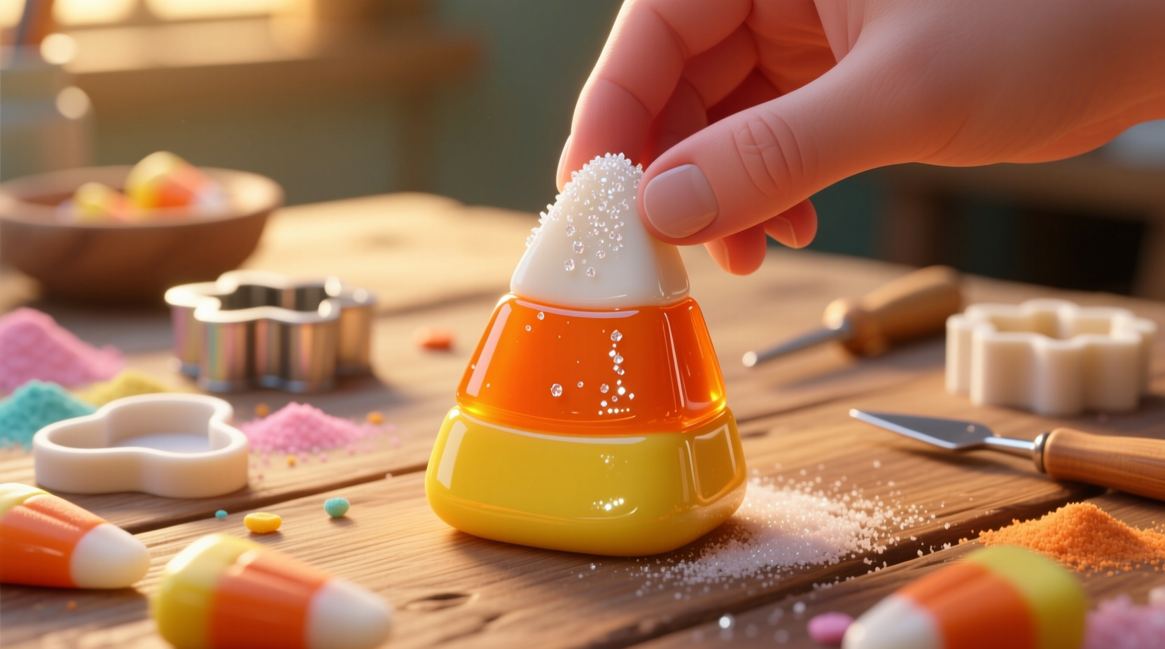 make your own candy corn