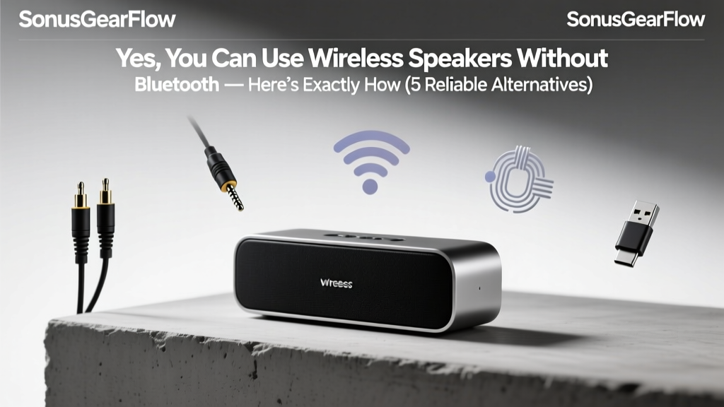 Wireless Speakers Without Bluetooth: 5 Real Alternatives