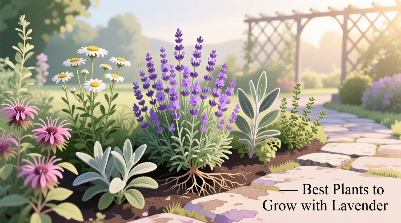 What Plants Go Well With Lavender