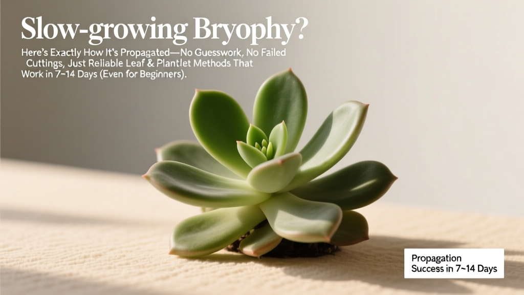 Bryophyllum Propagation: Leaf & Plantlet Methods (2026)