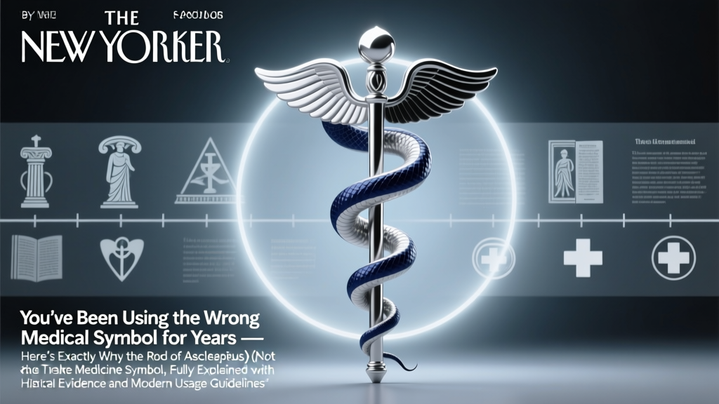 You’ve Been Using the Wrong Medical Symbol for Years — Here’s Exactly Why the Rod of Asclepius (Not Caduceus) Is the True Snake Medicine Symbol, Fully Explained with Historical Evidence and Modern Usage Guidelines