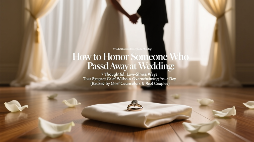 Honoring a Loved One at Your Wedding (2026)