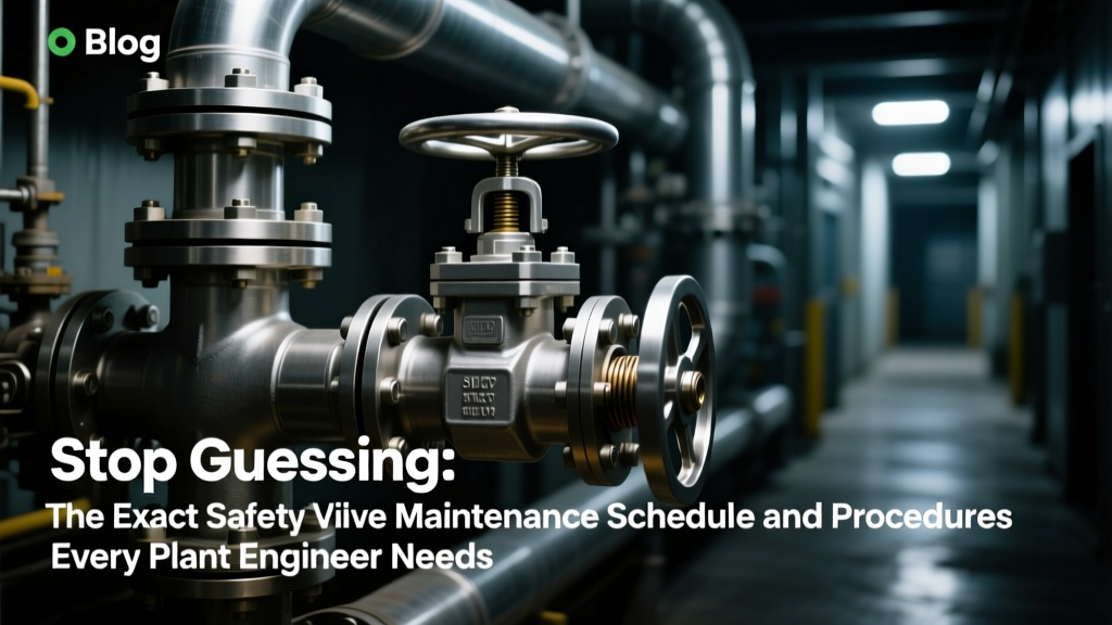 ASME-Compliant Safety Valve Maintenance Schedule