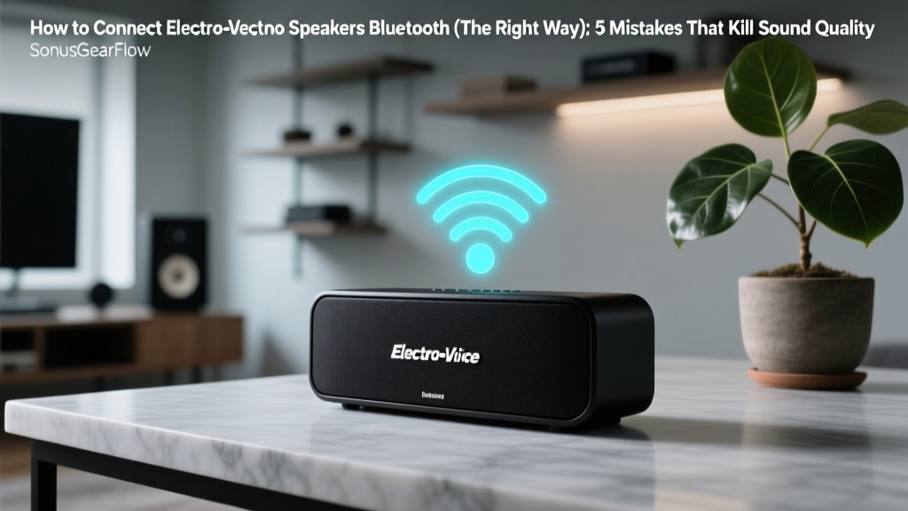 Electro-Voice Bluetooth Setup: Real-World Guide (2026)